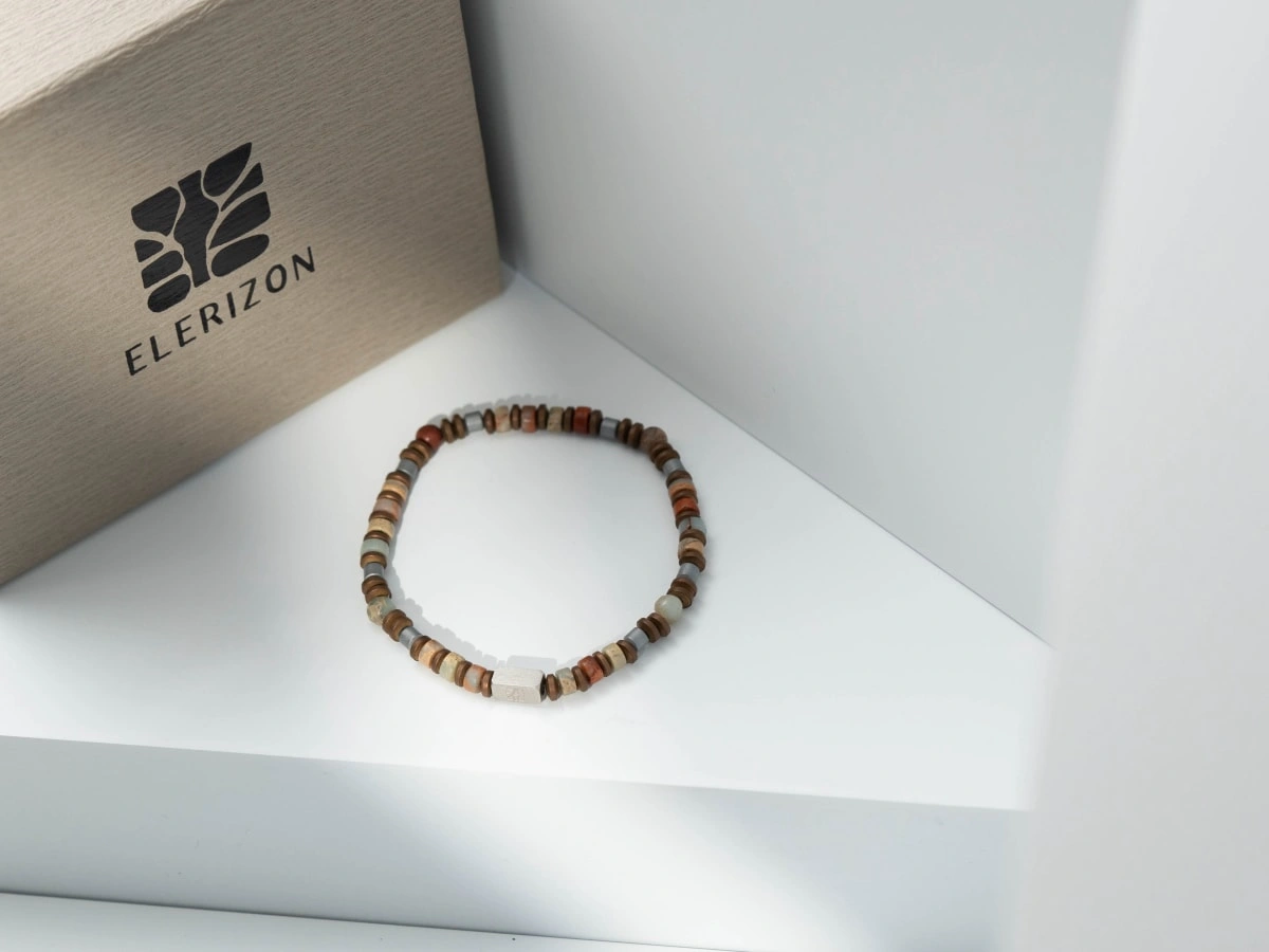 Straight-cut Larderite Bracelet (4-5MM)