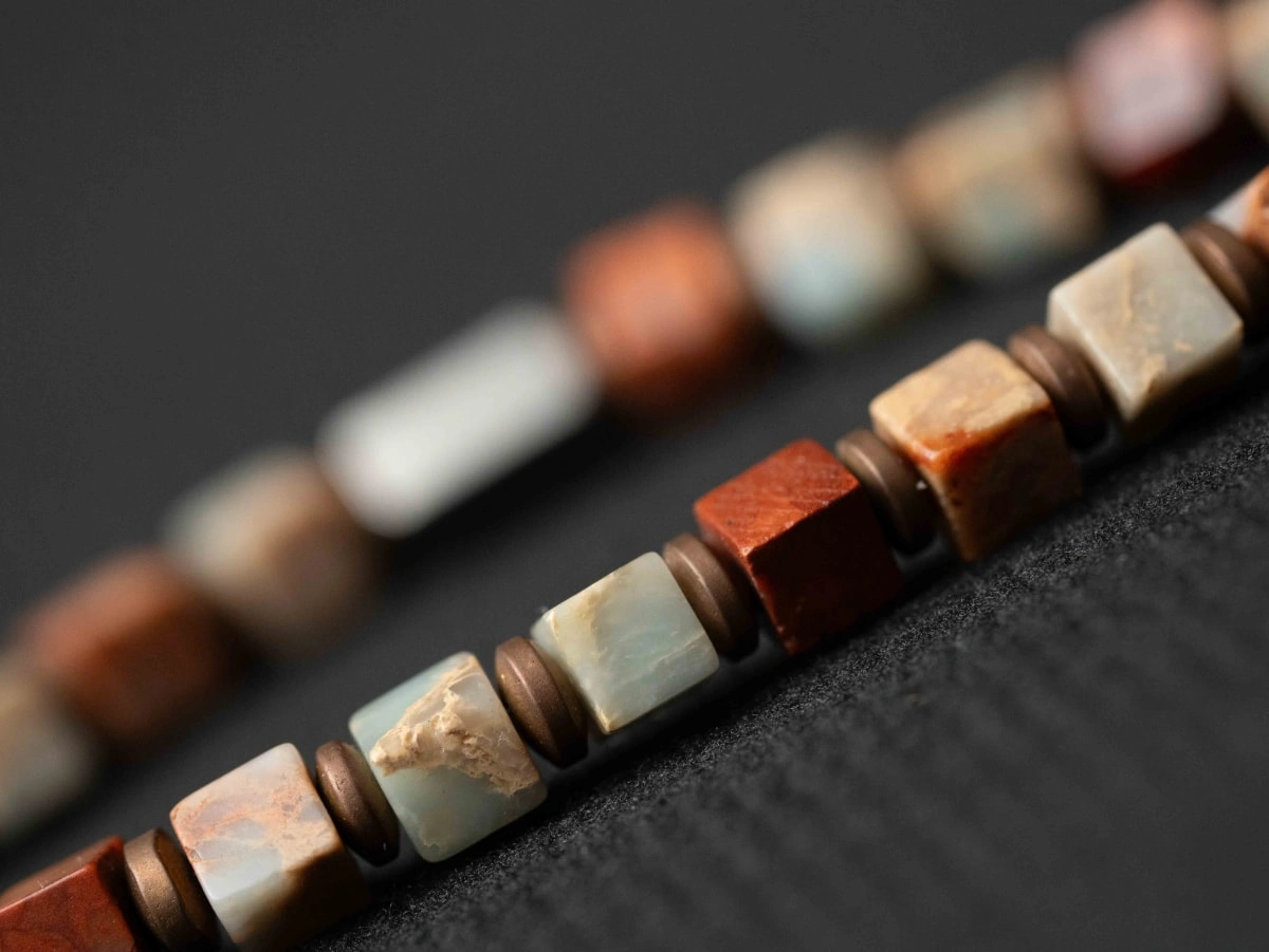 Cubic Larderite Bracelet
