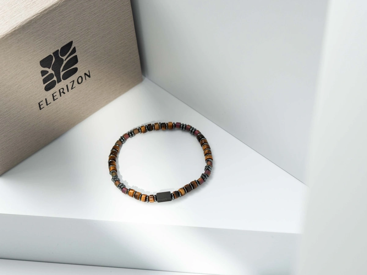 Straight-cut Tiger's Eye Bracelet (4-5MM)