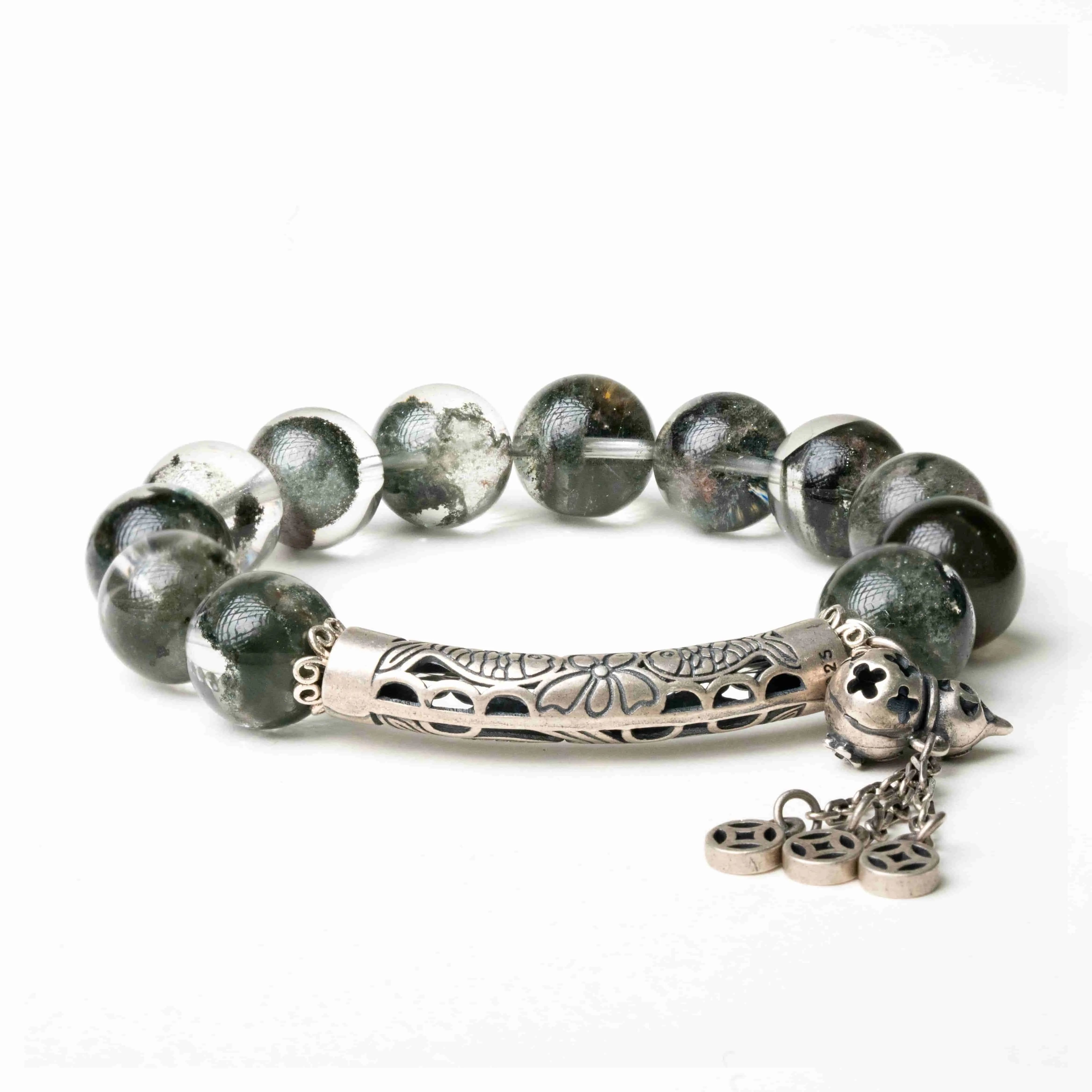 Green Phantom Crystal Bracelet